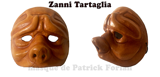 Masque de Zanni Tartaglia
