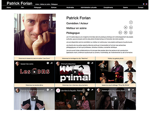 site de Patrick Forian