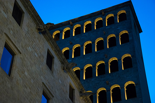 View of a facade à Barcelona © Patrick Forian
