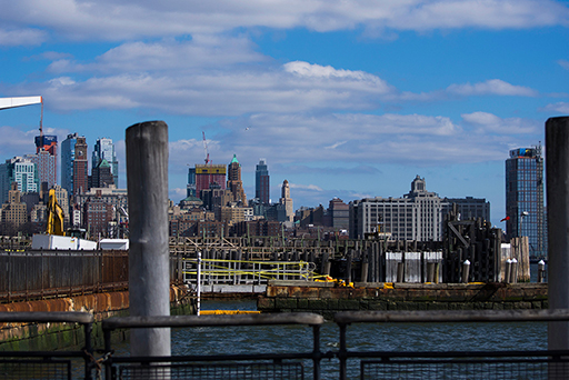 Vue de Brooklyn depuis downtown Manhattan © Patrick Forian